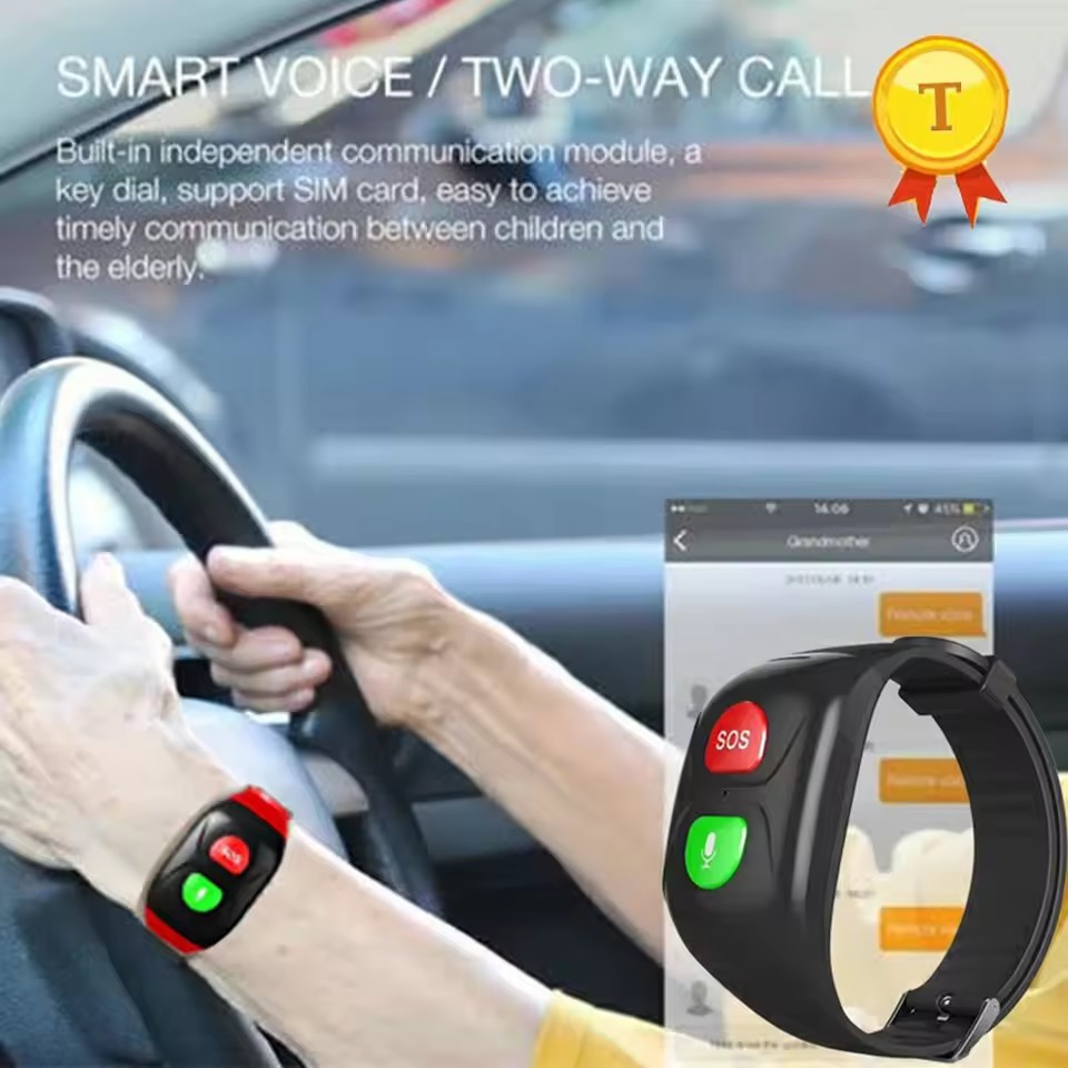 Zegarek GPS dla seniorów 4G, o – Fall Detection Watch recenzja i cena