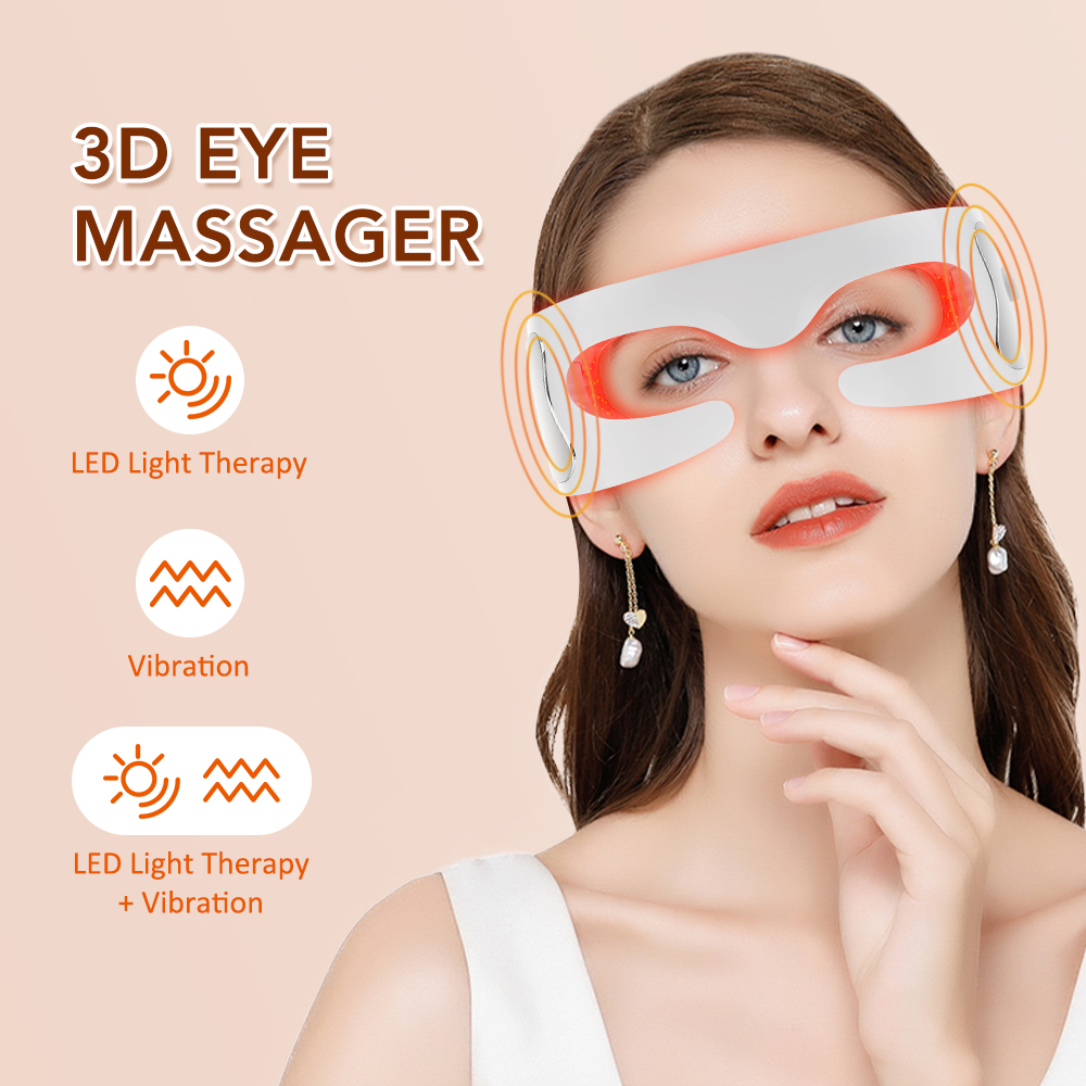 EMS Red Light Eye Massager Eye – Light Therapy Glasses recenzja i cena
